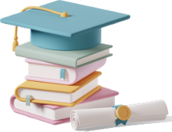 E-learning graduation books